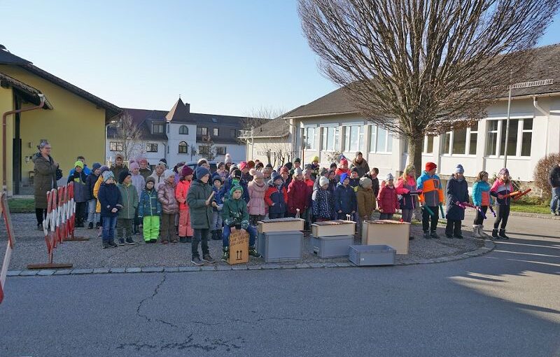 Wir singen beim Adventmarkt