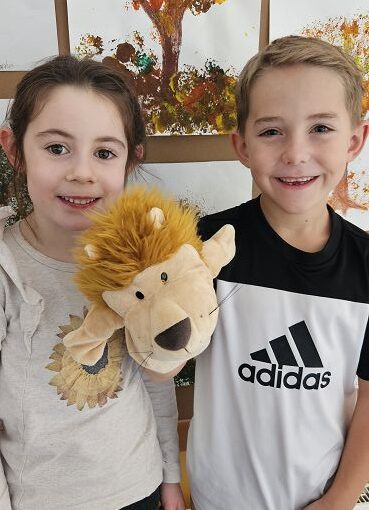 „Leo, der Löwe ist stark, mutig und gibt Sicherheit.“