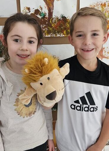 „Leo, der Löwe ist stark, mutig und gibt Sicherheit.“