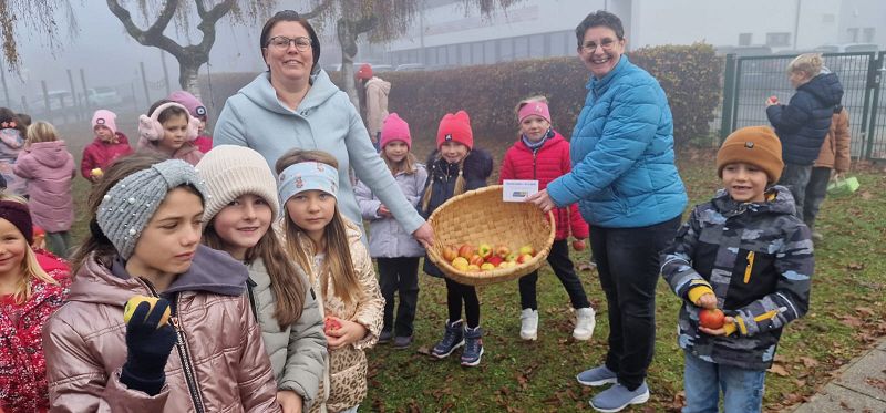 Tag des Apfels – Aktion der „Gesunden Gemeinde“